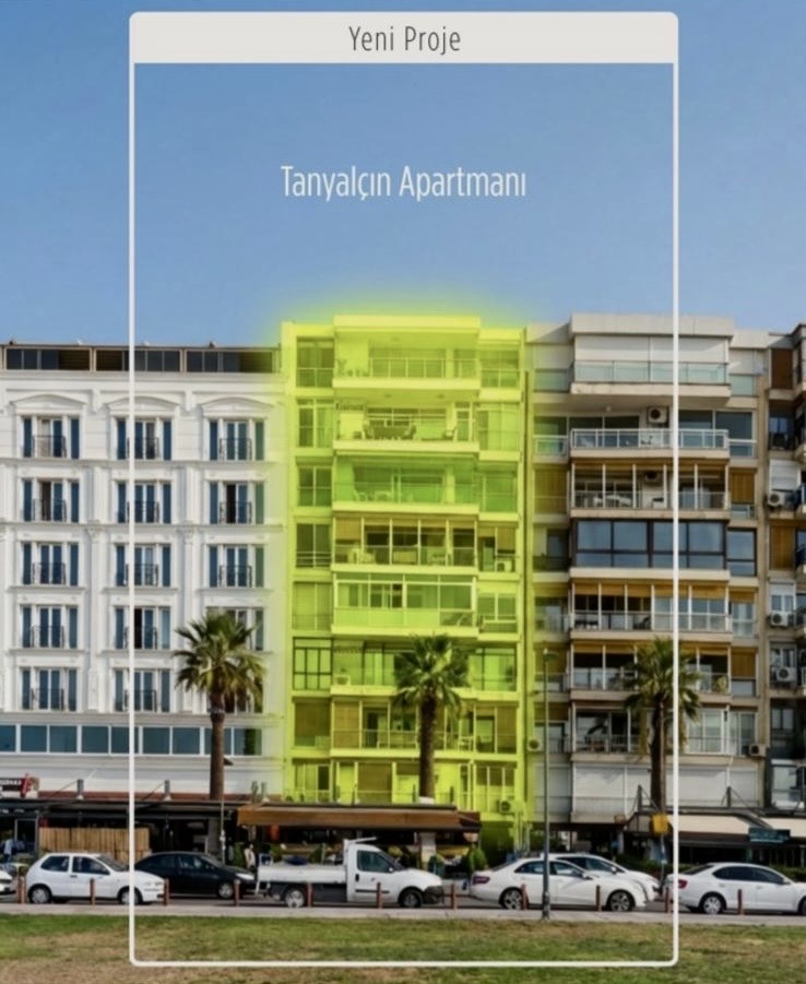Tanyalçın Apartmanı - Mevcut Yapı